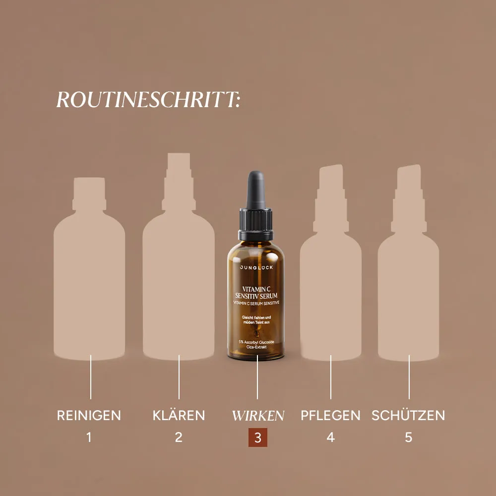 JUNGLÜCK Vitamin C Sensitiv Serum 30 ml Glow