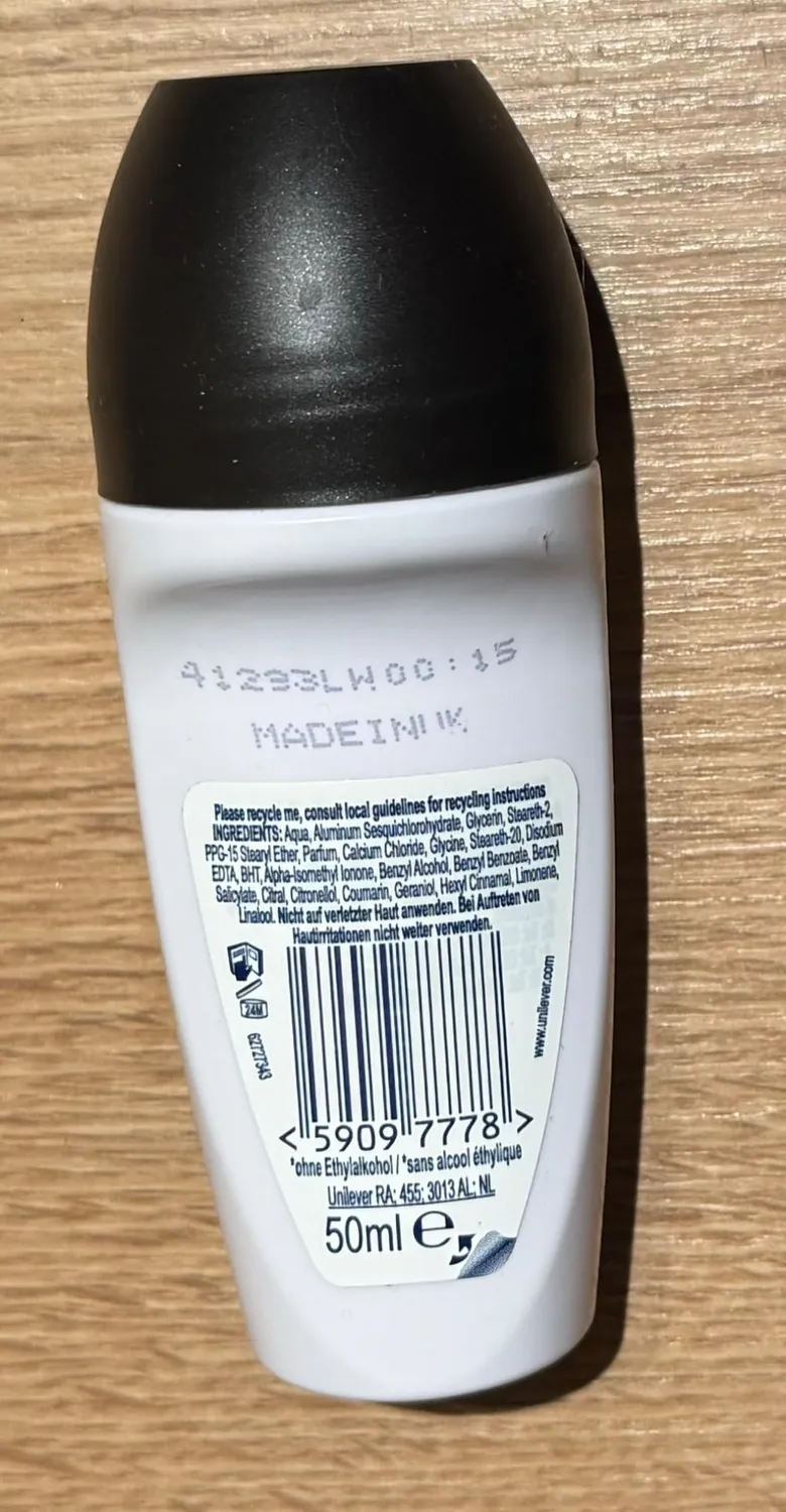 Rexona Nonstop Invisible Aqua Deo Roll-On 50 ml 72h