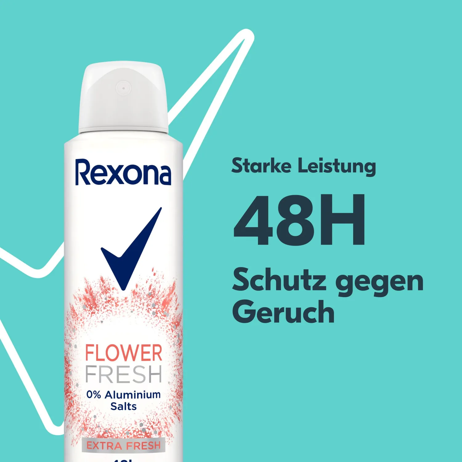 Rexona Flower Fresh Deospray 150 ml ohne Aluminium