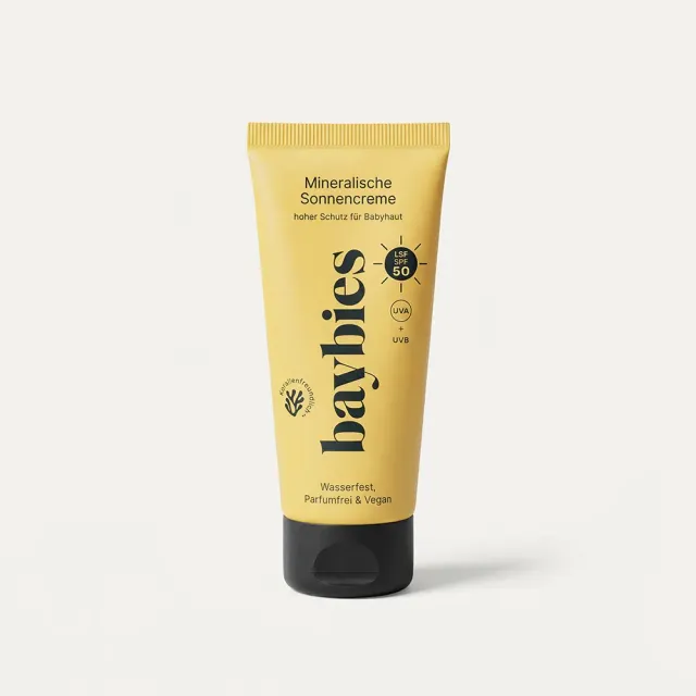 baybies Mineralische Sonnencreme LSF 50 Sonnencreme Einzelprodukt ohne Duftstoffe