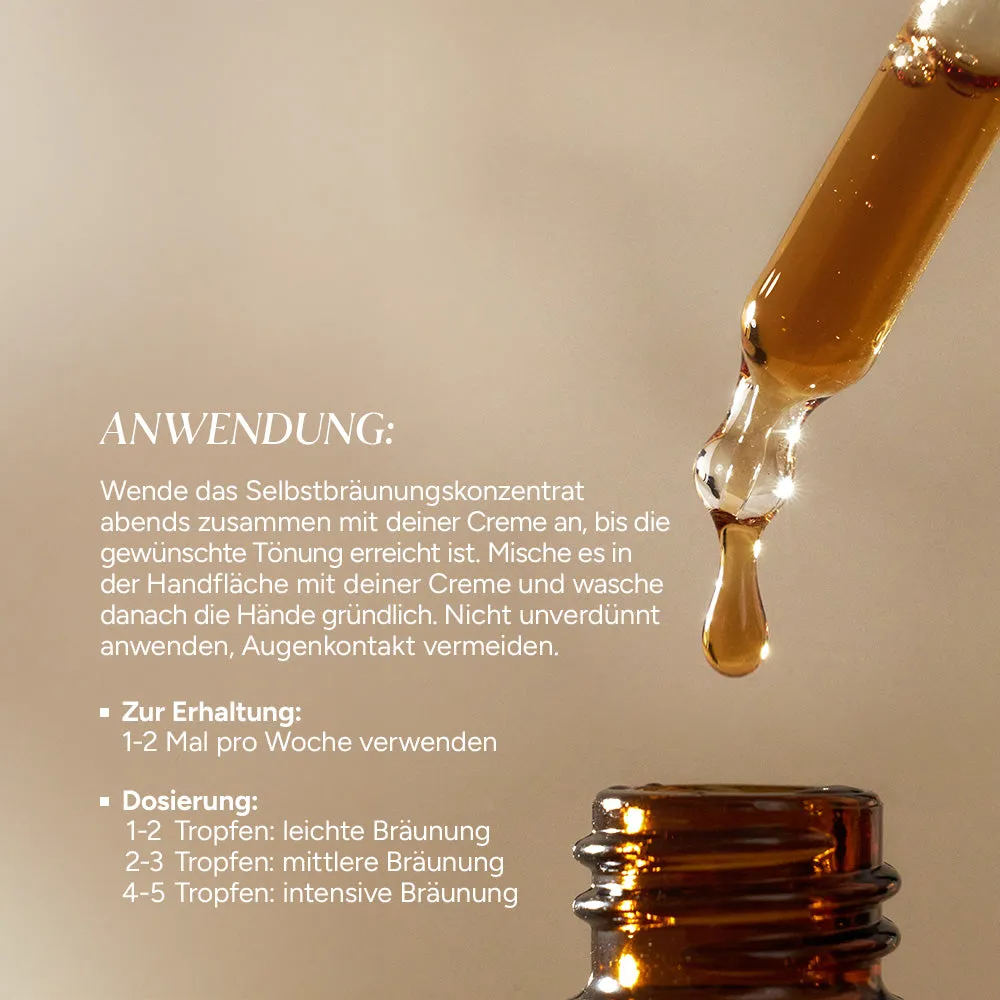 JUNGLÜCK Natürliche Bräune Kombi Set Vitamin C