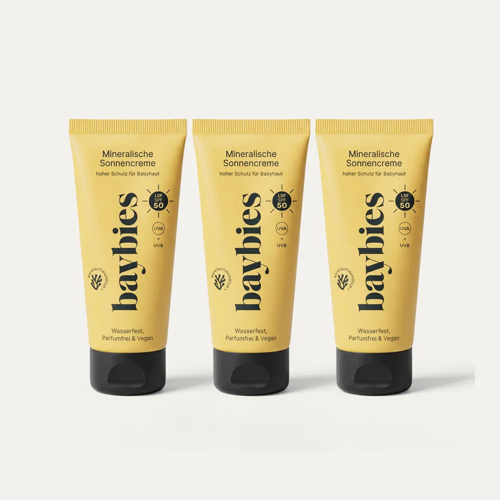 baybies Mineralische Sonnencreme LSF 50 Sonnencreme Einzelprodukt ohne Duftstoffe