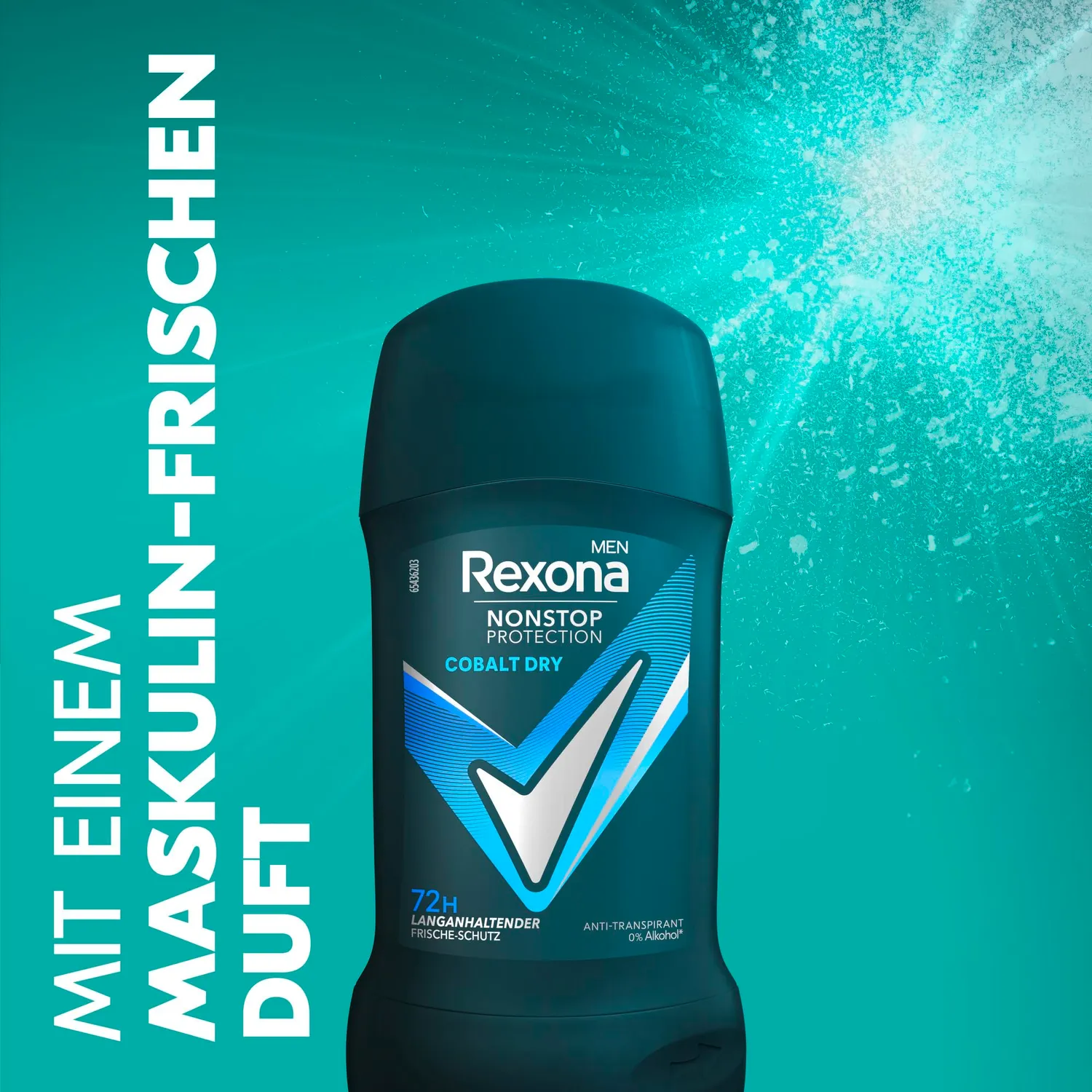 Rexona Men Cobalt Dry Deo Stick 50 ml 72h Schutz
