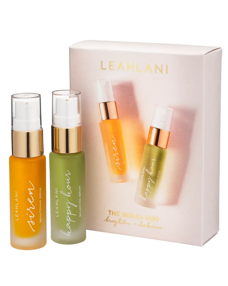Leahlani Serum Duo Travel Set 2x15ml für strahlende Haut