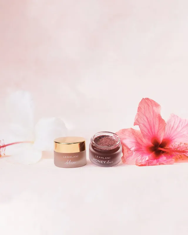 Leahlani The Polishing Duo Set Honey Love Bless Balm Travel