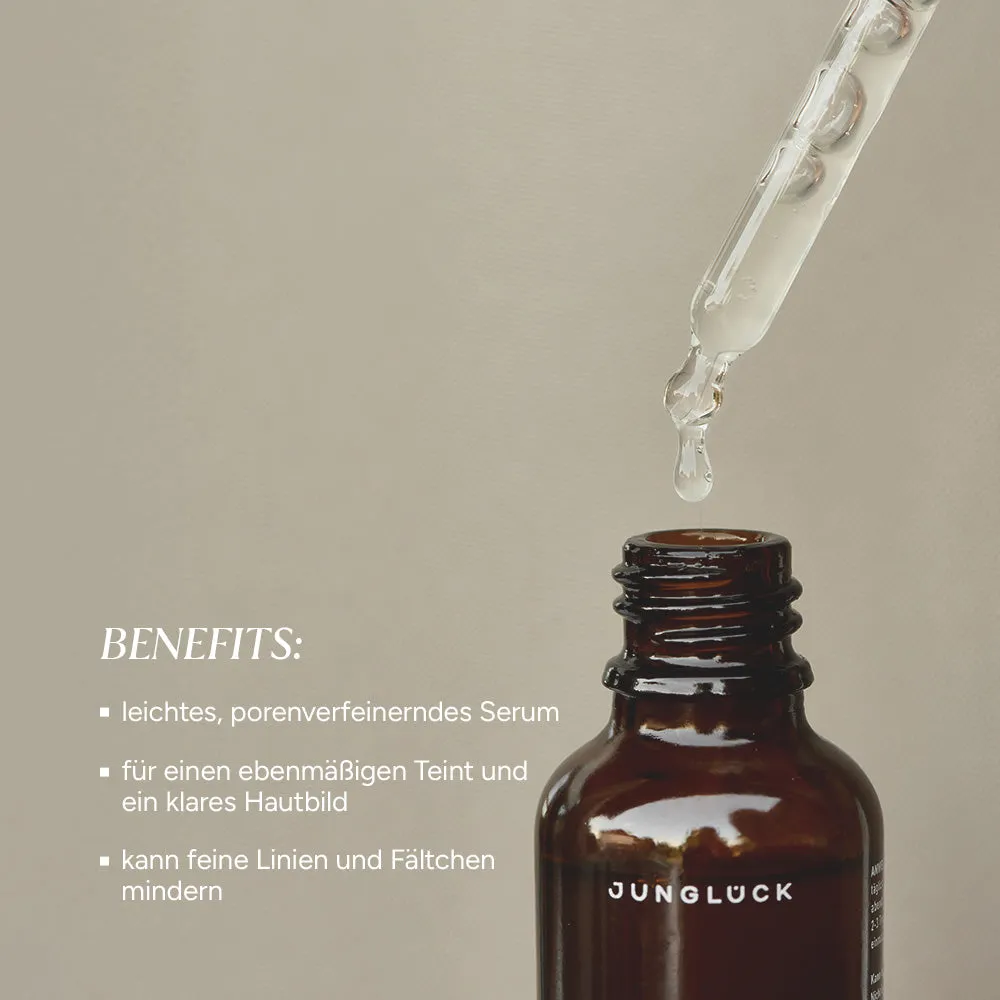 JUNGLÜCK Niacinamid Serum 10 ml für ölige unreine Haut