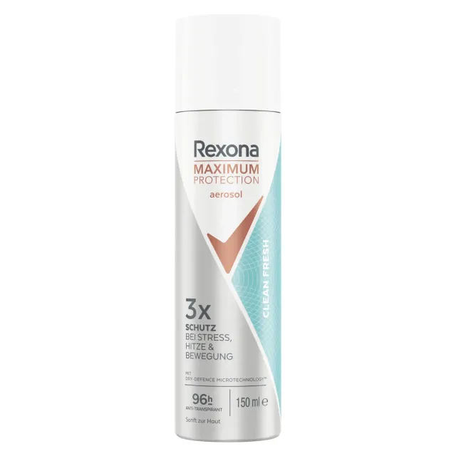 Rexona Maximum Protection Clean Fresh Deospray 150 ml 96h Schutz