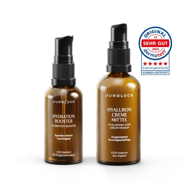 JUNGLÜCK Intense Hydration Kombi Serum-Set bei Trockenheit