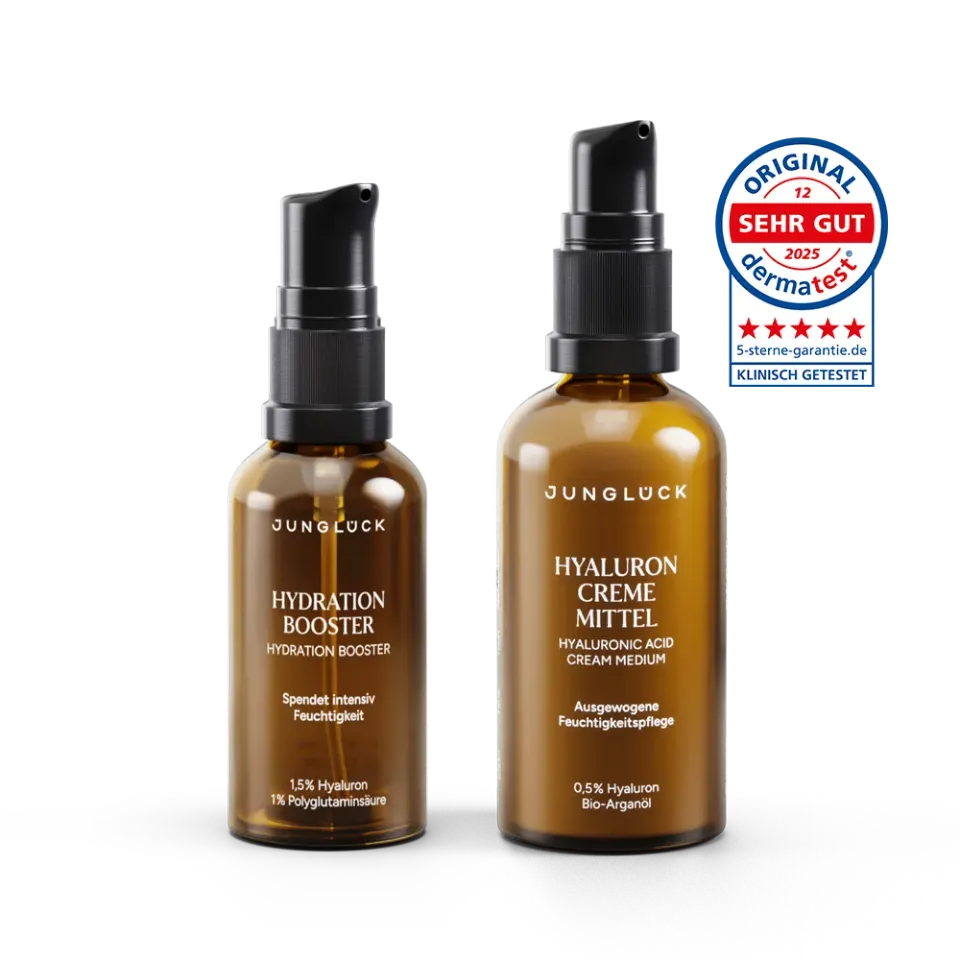 JUNGLÜCK Intense Hydration Kombi Serum-Set bei Trockenheit