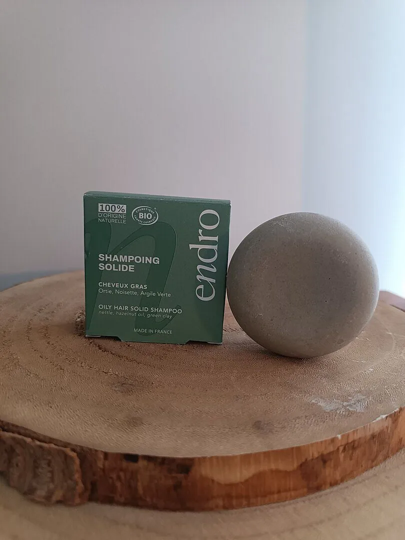 Endro Festes Shampoo für fettige Haare ohne Duftstoffe