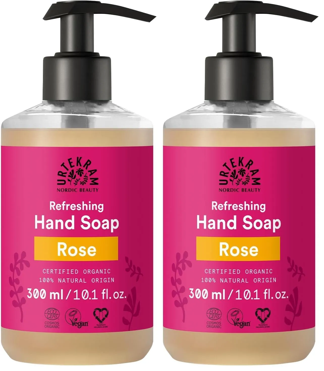 Urtekram Rose Flüssige Handseife Bio 300 ml