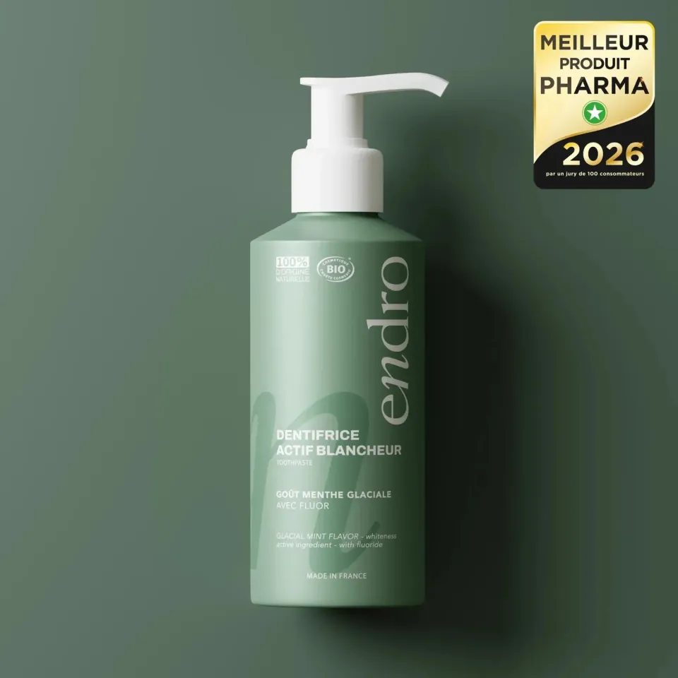 Endro Actif Blancheur Zahnpasta Minze 175 g mit Fluorid