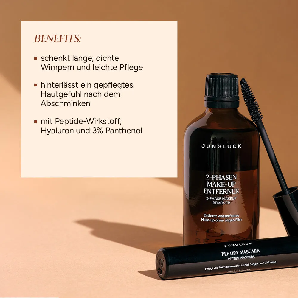 JUNGLÜCK Daily Wimpern Kombi Augenpflege 1+1 ohne Duftstoffe
