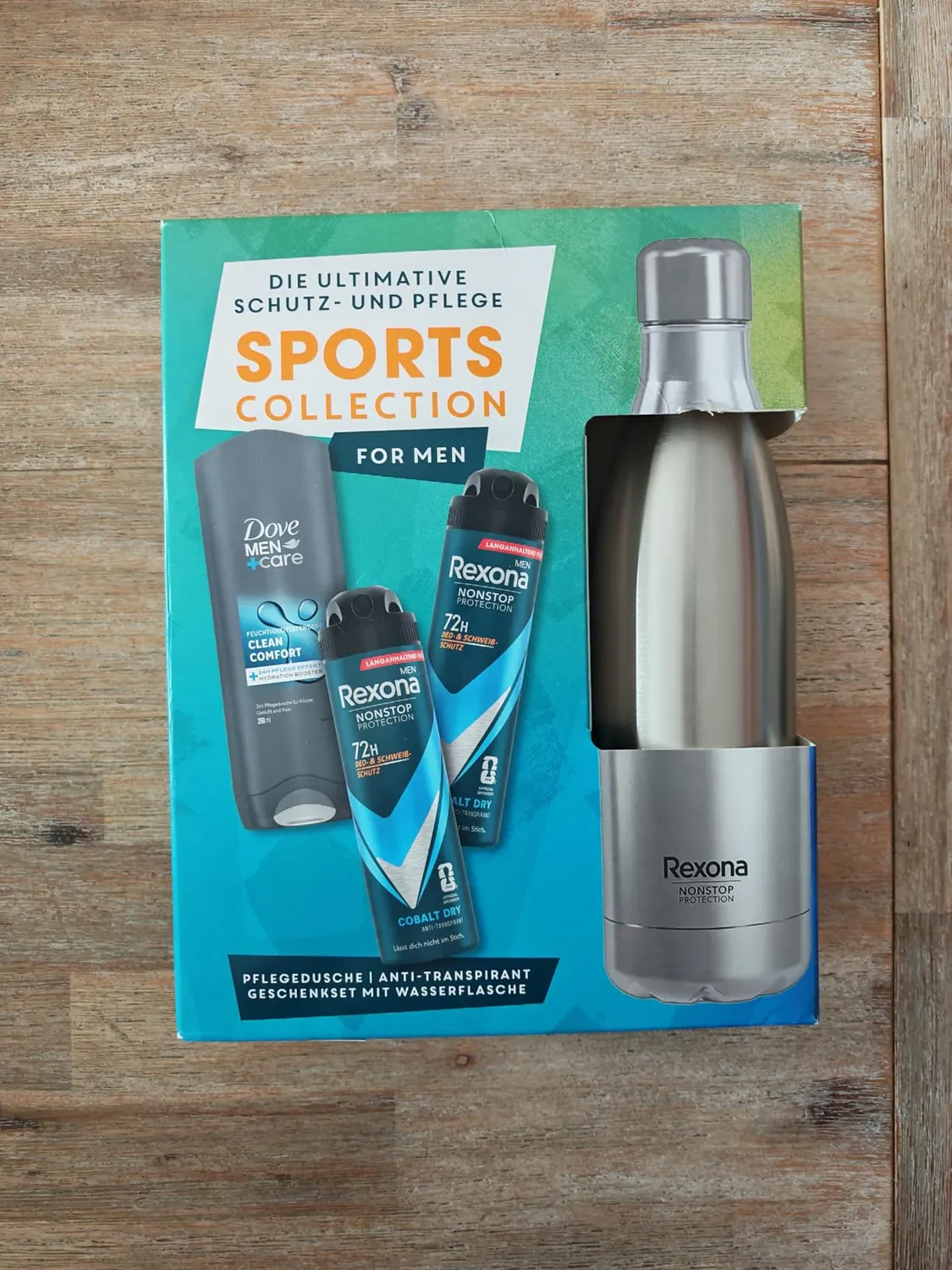 Rexona Sports Collection Geschenkset Männer mit Deo und Dusche
