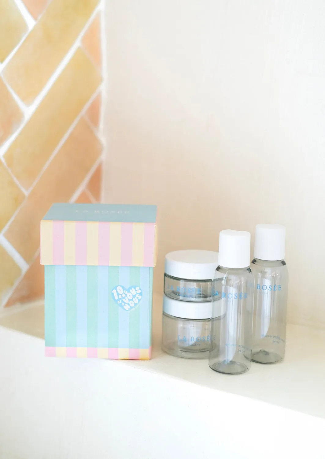 La Rosée Kit voyage Reiseset Kosmetiktaschen