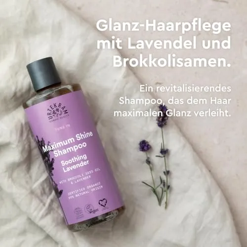 Urtekram Tune In Soothing Lavender Shampoo Lavendel Glanz