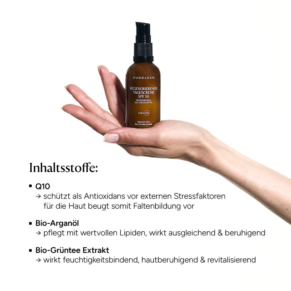 JUNGLÜCK Regenerierende Tagescreme SPF 50 Creme 50 ml ohne Duftstoffe