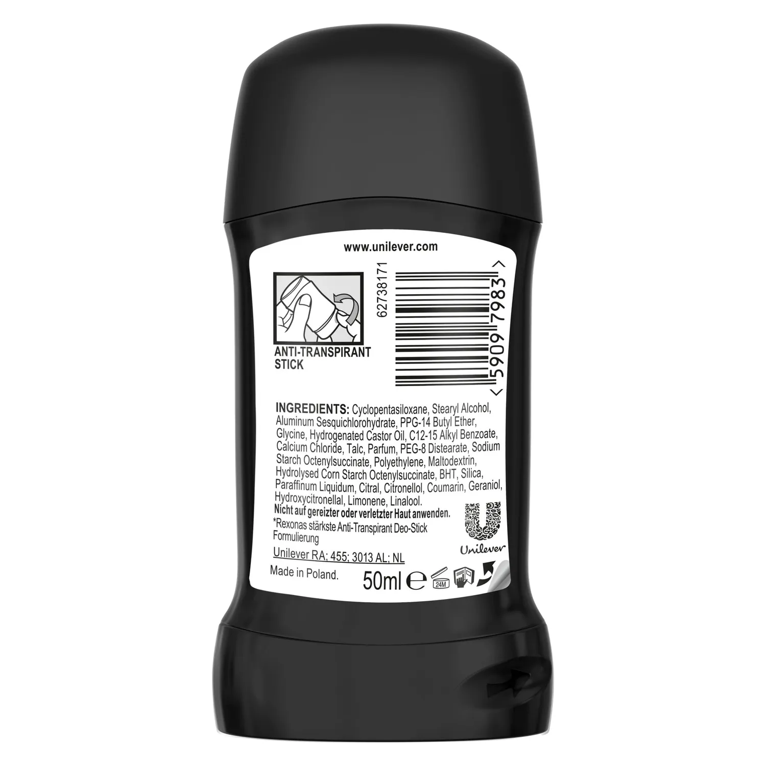 Rexona Men Maximum Protection Cobalt Dry Deostick 50 ml 96h