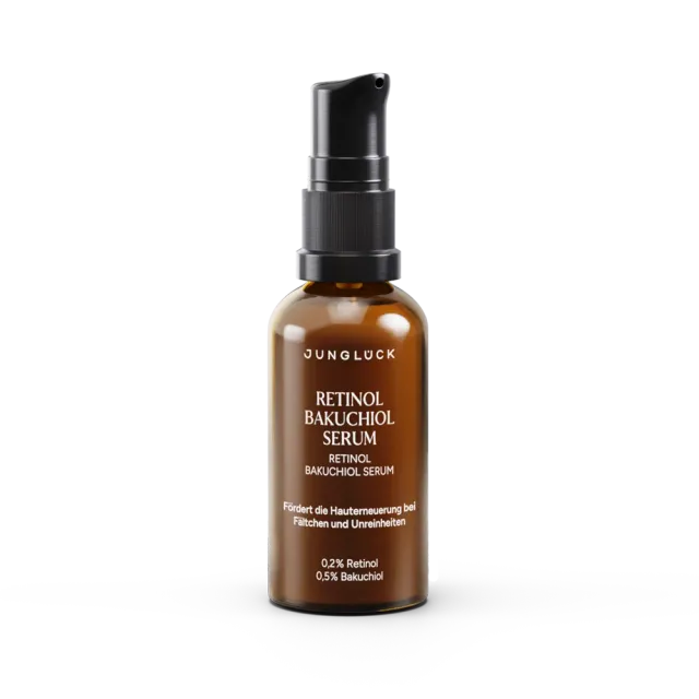 JUNGLÜCK Retinol Bakuchiol Serum 30 ml reife Haut