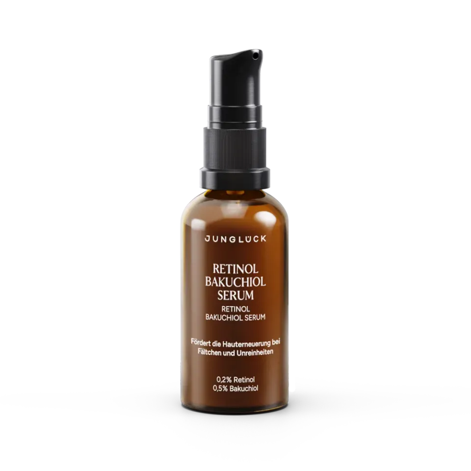 JUNGLÜCK Retinol Bakuchiol Serum 30 ml reife Haut