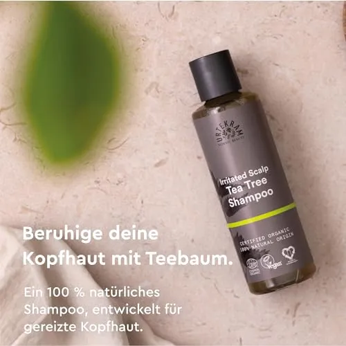 Urtekram Teebaum Shampoo 250 ml für gereizte Kopfhaut