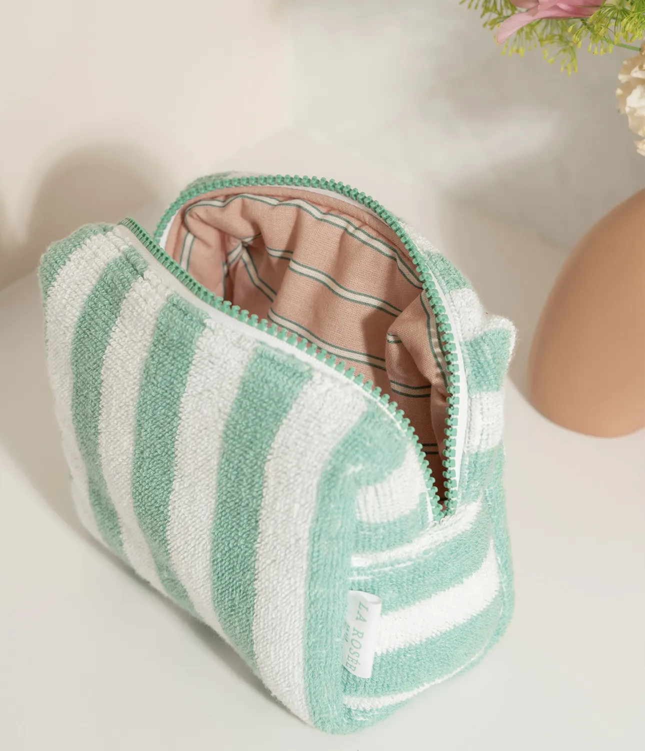 La Rosée Kosmetiktasche Make-up Tasche Baumwolle