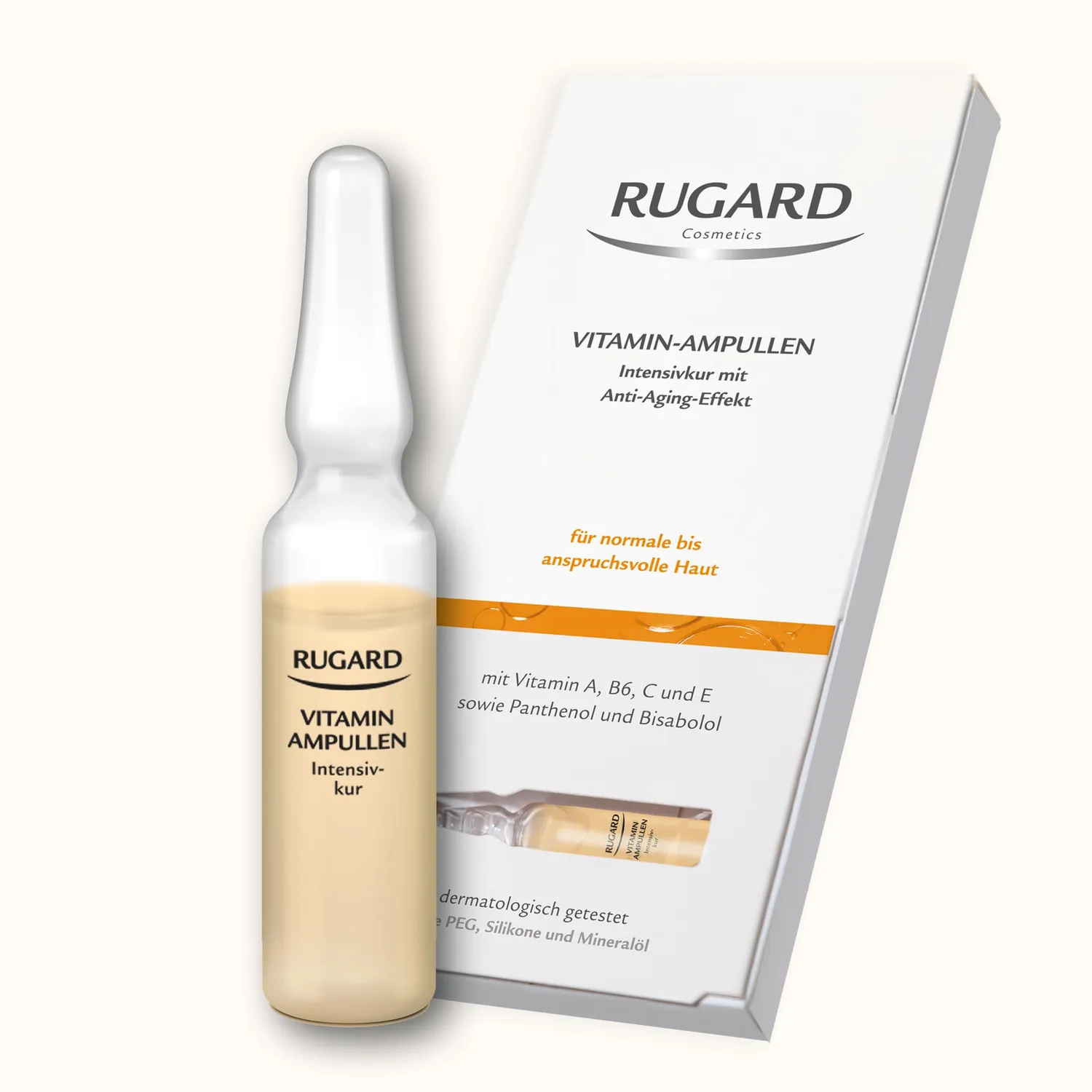 Rugard Vitamin-Ampullen 2 ml Anti-Aging Kur Gesicht