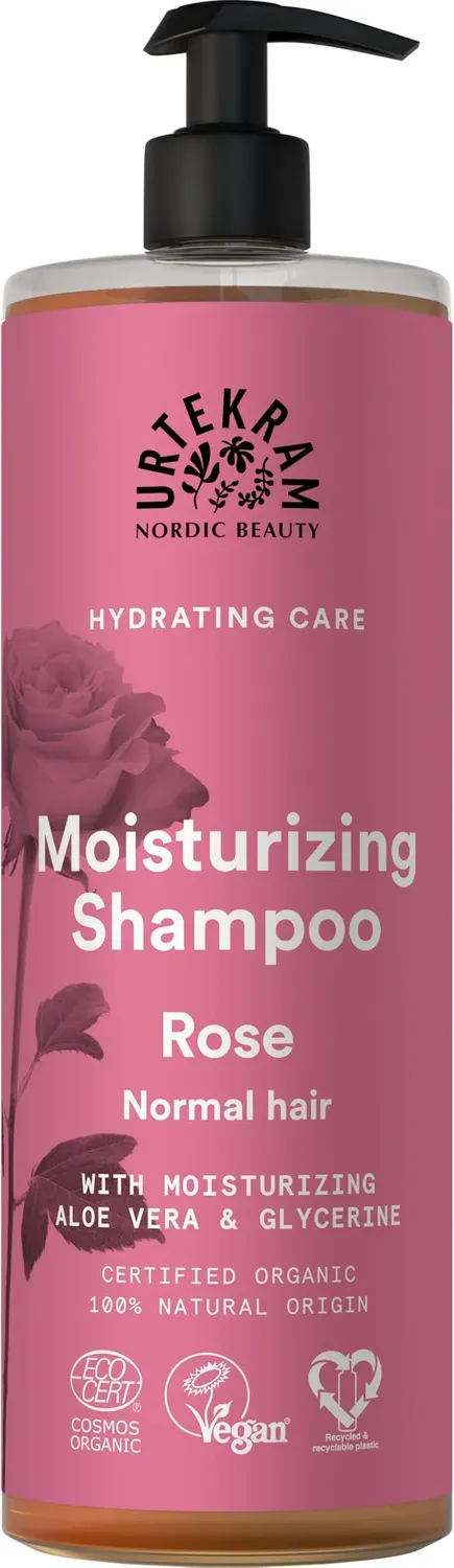 Urtekram Rose Shampoo normales Haar 1000 ml