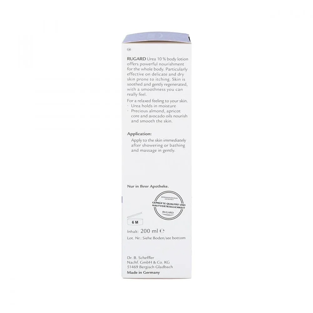 Rugard Urea 10% Repair Bodylotion 200 ml trockene Haut