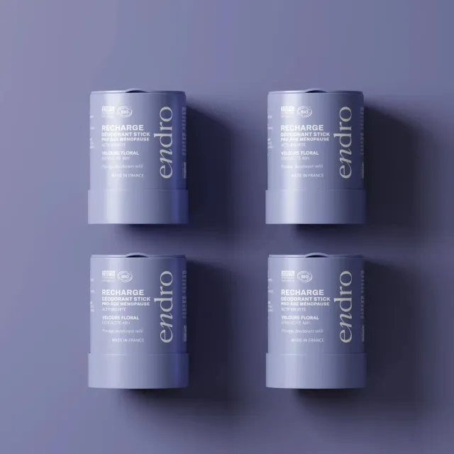 Endro Pro-âge Ménopause Deo-Stick Nachfüllpack 1 Jahr ohne Duftstoffe