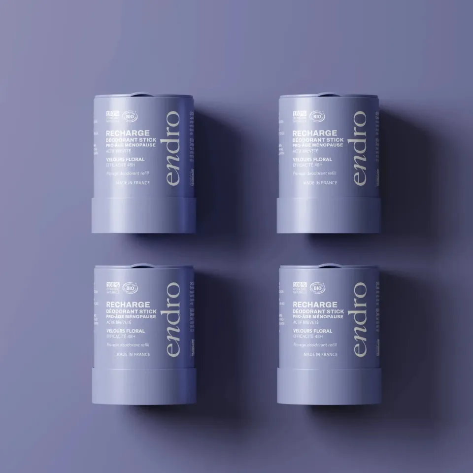 Endro Pro-âge Ménopause Deo-Stick Nachfüllpack 1 Jahr ohne Duftstoffe