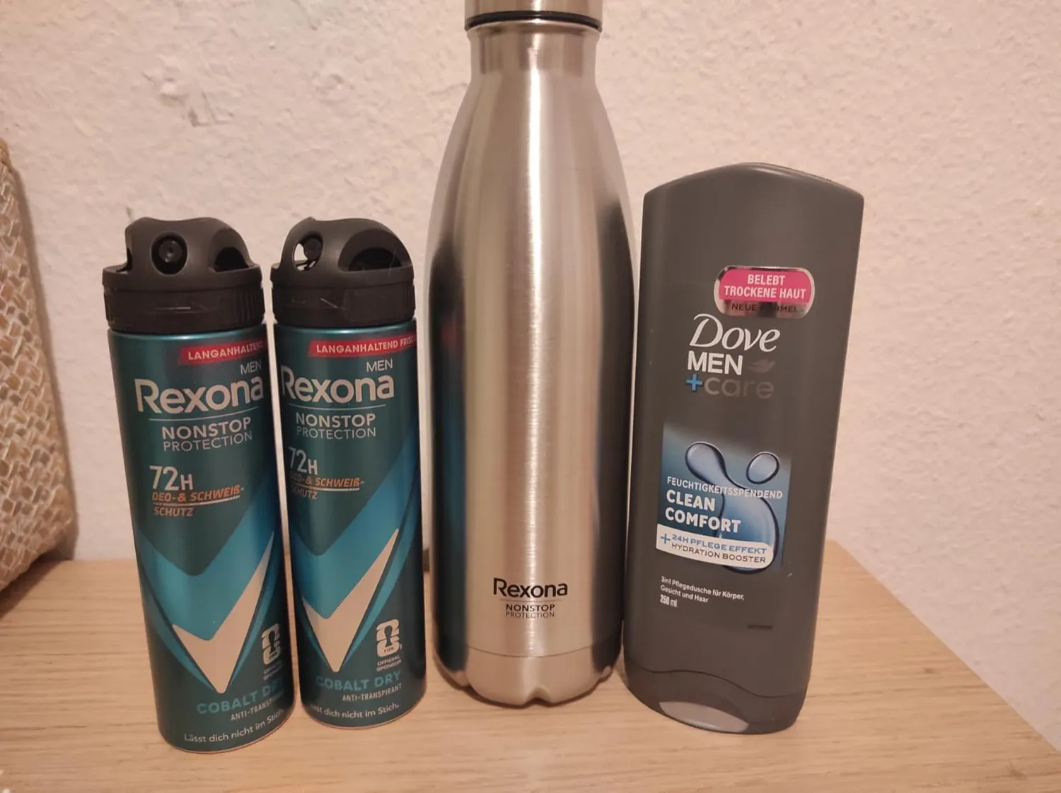 Rexona Sports Collection Geschenkset Männer mit Deo und Dusche