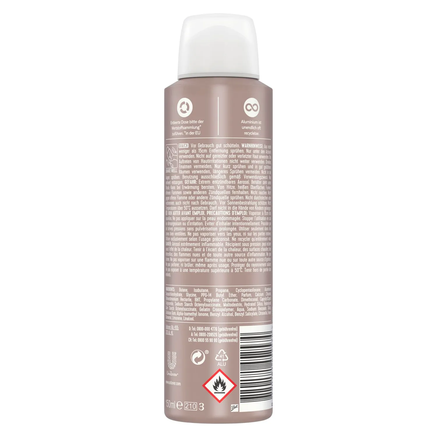 Rexona Maximum Protection Clean Fresh Deospray 150 ml 96h Schutz