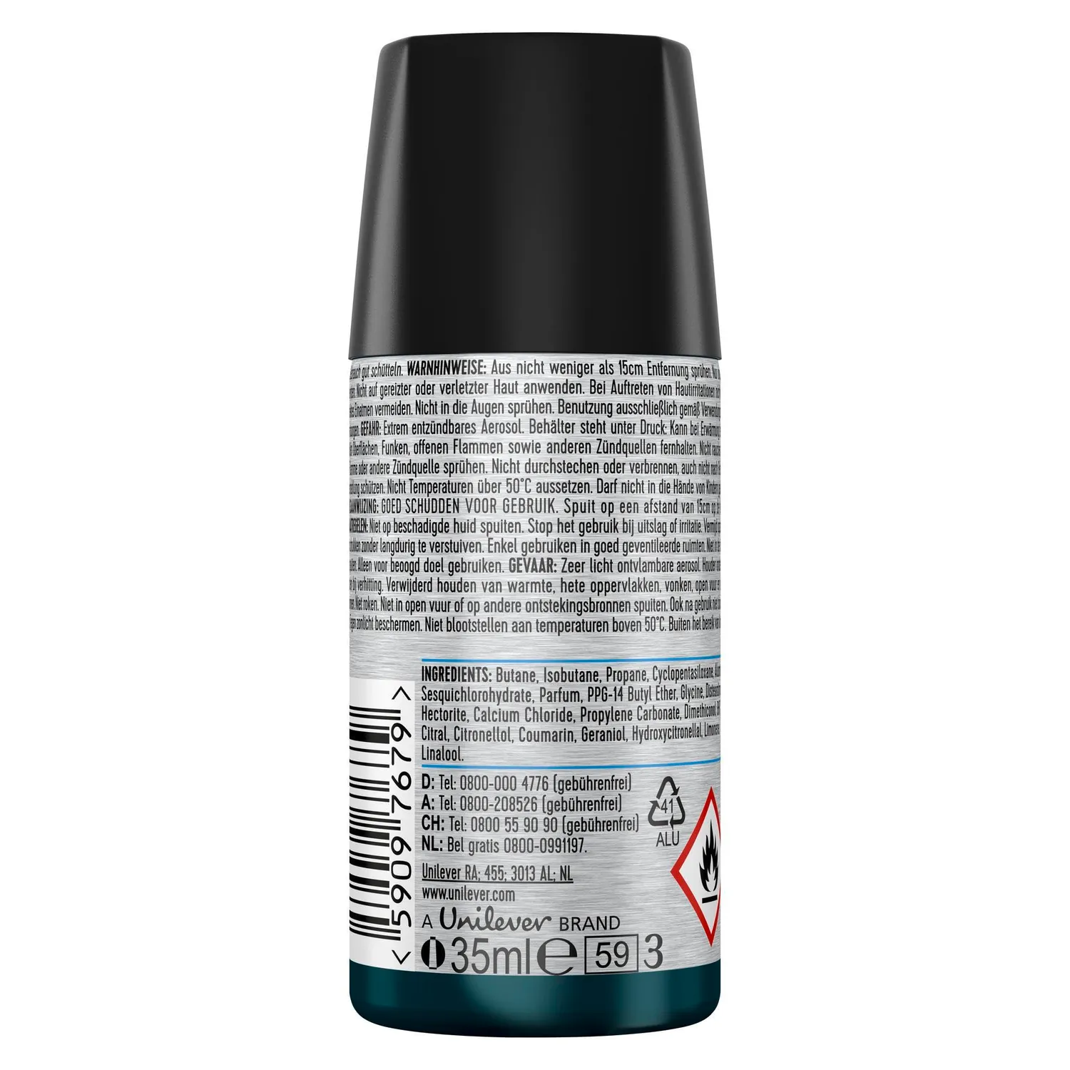 Rexona Men Nonstop Protection Cobalt Dry Deospray 35 ml 72h