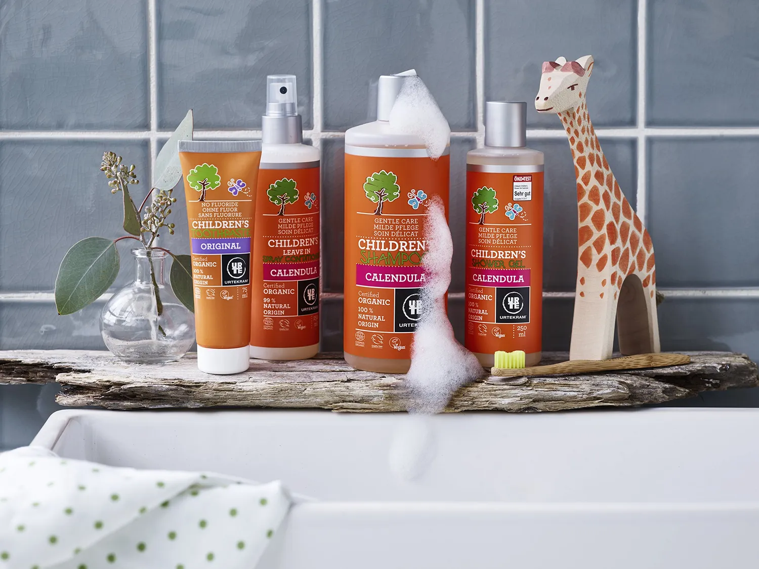 Urtekram Calendula Kinder Shampoo mild 250 ml beruhigend