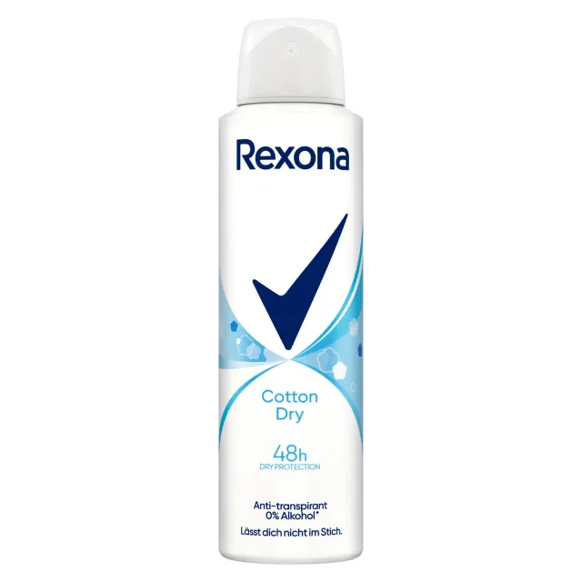 Rexona Cotton Dry Deospray 6x 150 ml mit 48h Schutz