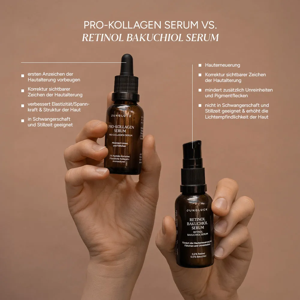 JUNGLÜCK Retinol Bakuchiol Serum 30 ml reife Haut