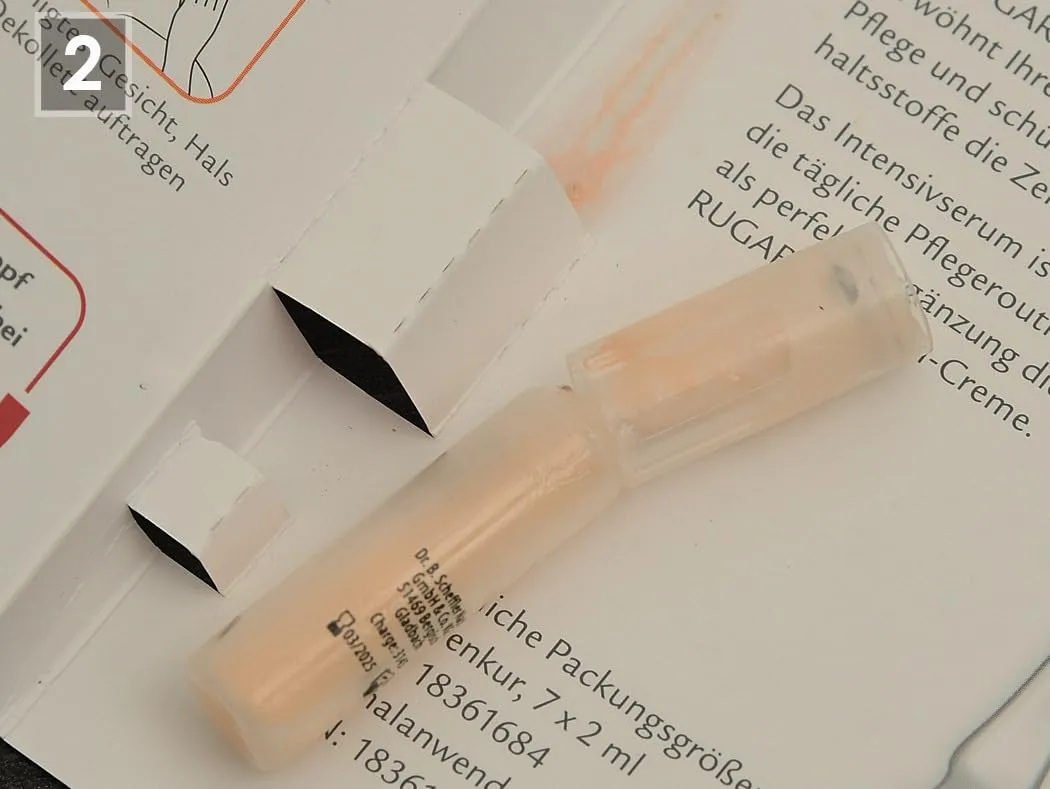 Rugard Vitamin-Ampullen 2 ml Anti-Aging Kur Gesicht