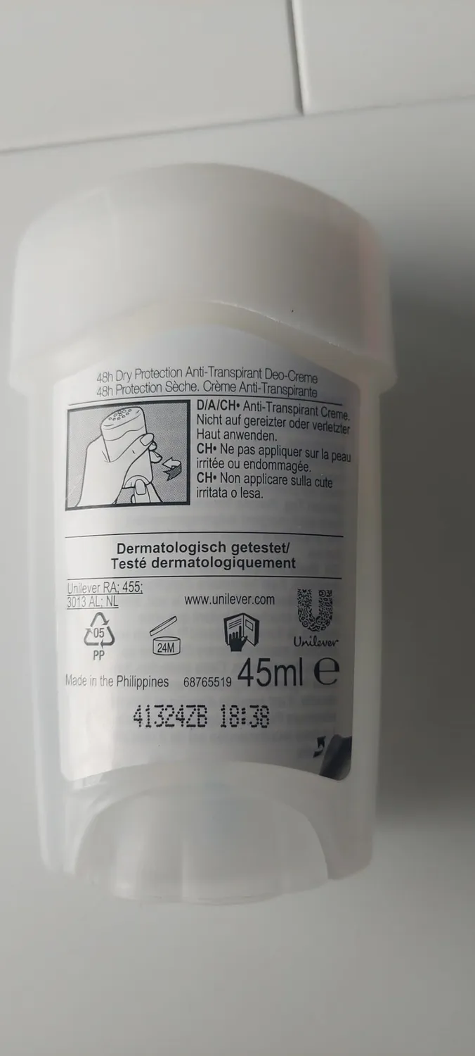 Rexona Maximum Protection Confidence Deo Creme 45 ml blumig