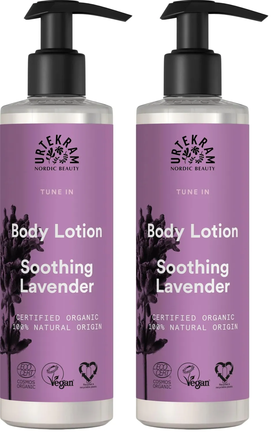 Urtekram Tune In Soothing Lavender Bodylotion 245 ml