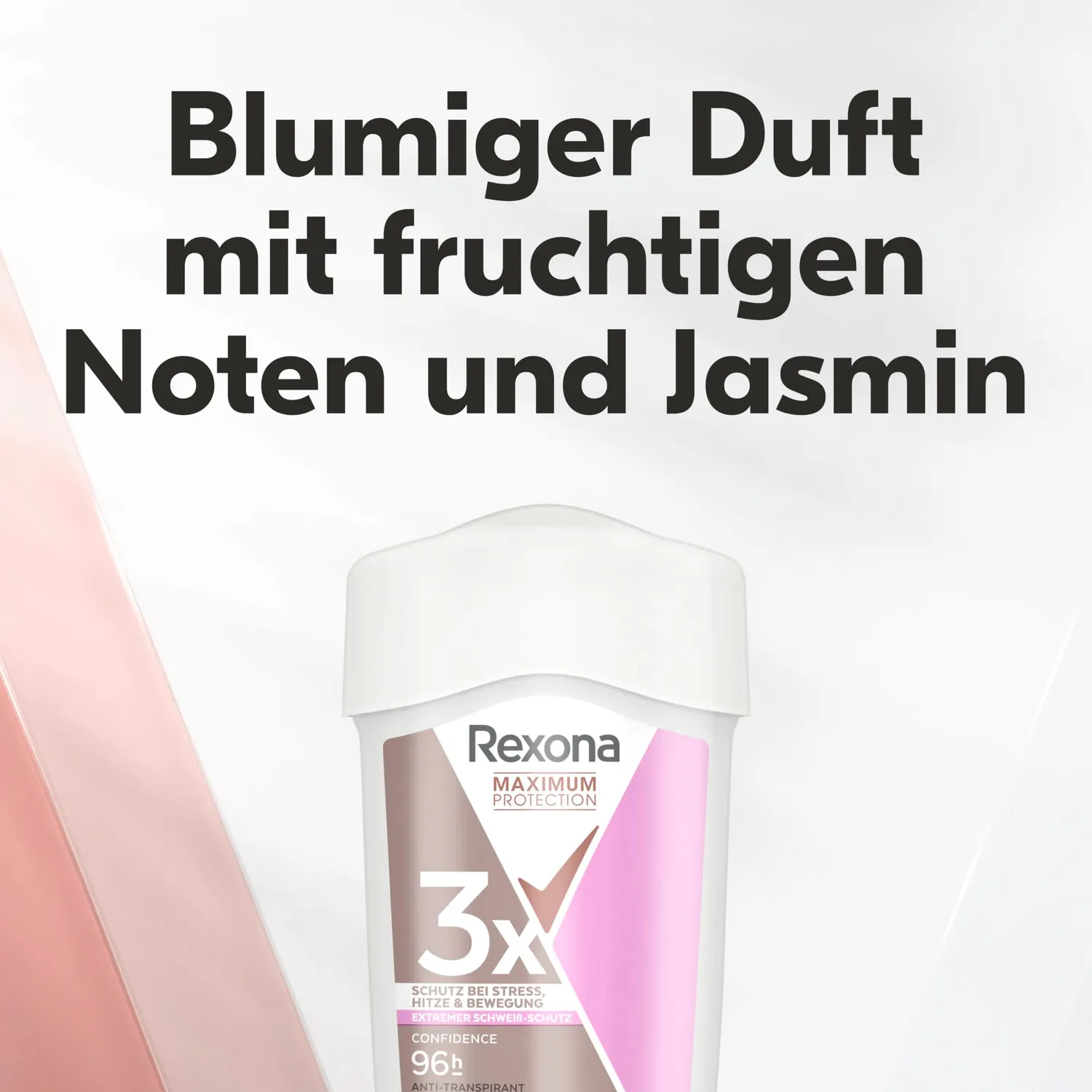 Rexona Maximum Protection Confidence Deo Creme 45 ml blumig
