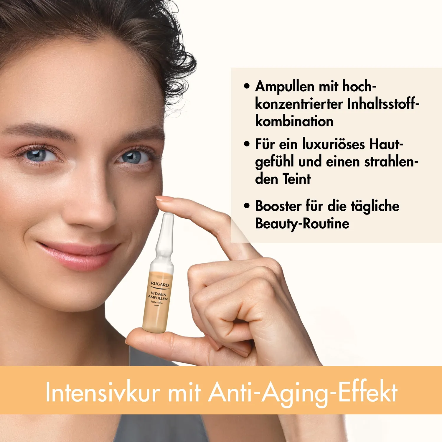 Rugard Vitamin-Ampullen 2 ml Anti-Aging Kur Gesicht