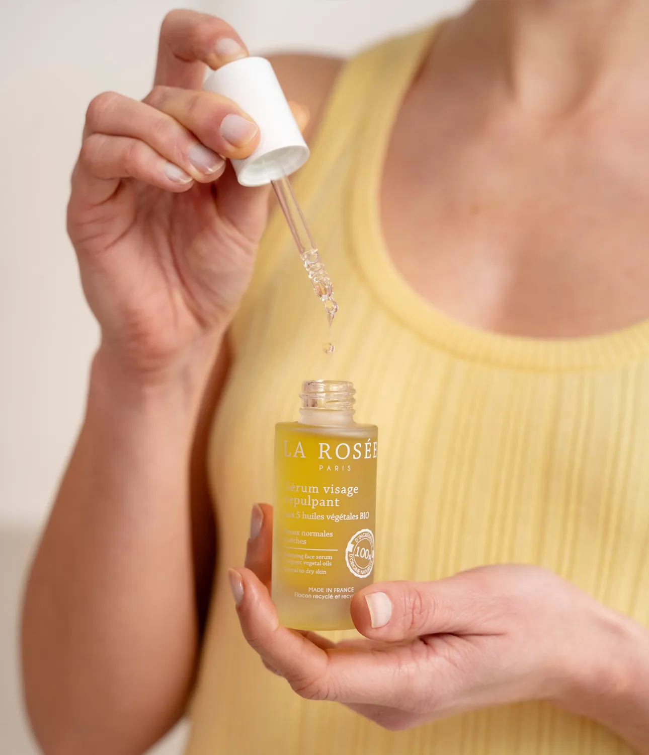 La Rosée Repulpant Gesichtsserum 5 Bio-Öle nährend