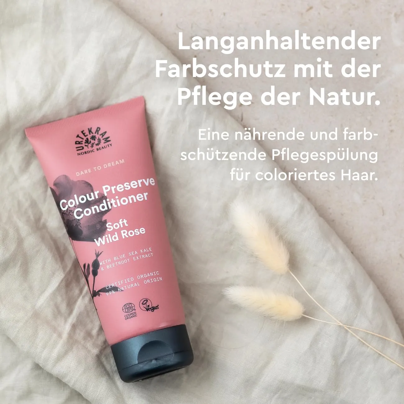 Urtekram Soft Wild Rose Color Preserve Spülung 180 ml