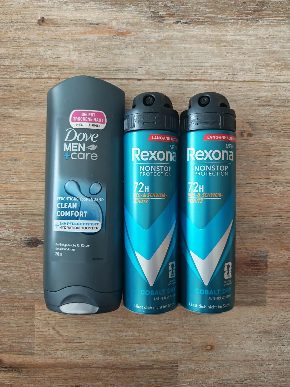 Rexona Sports Collection Geschenkset Männer mit Deo und Dusche