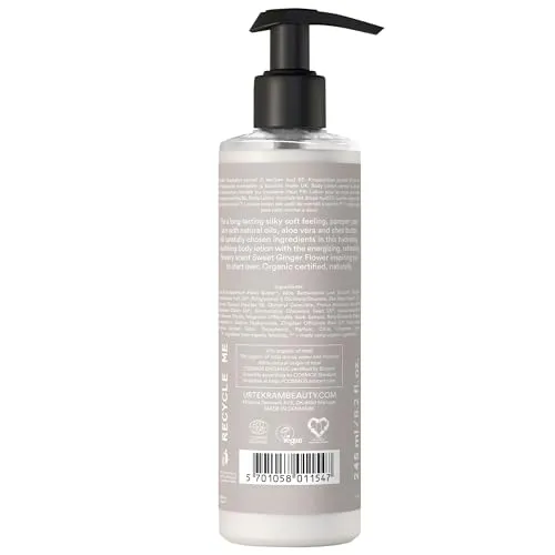 Urtekram Aloe Vera Körperlotion 245 ml feuchtigkeitsspendend