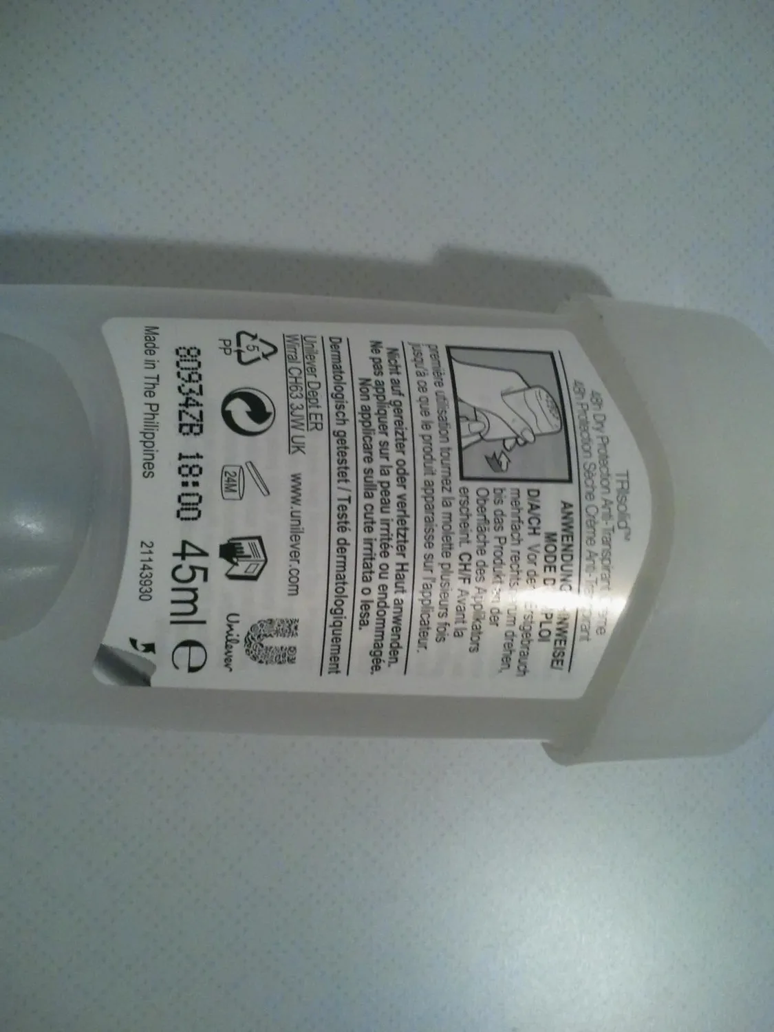 Rexona Maximum Protection Confidence Deo Creme 45 ml blumig