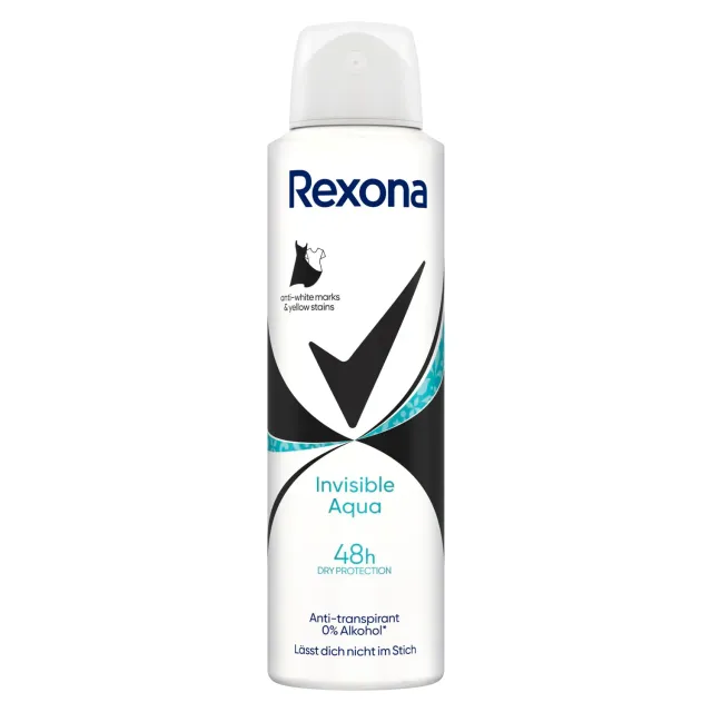 Rexona MotionSense Invisible Aqua Deo Spray 6x150 ml frisch