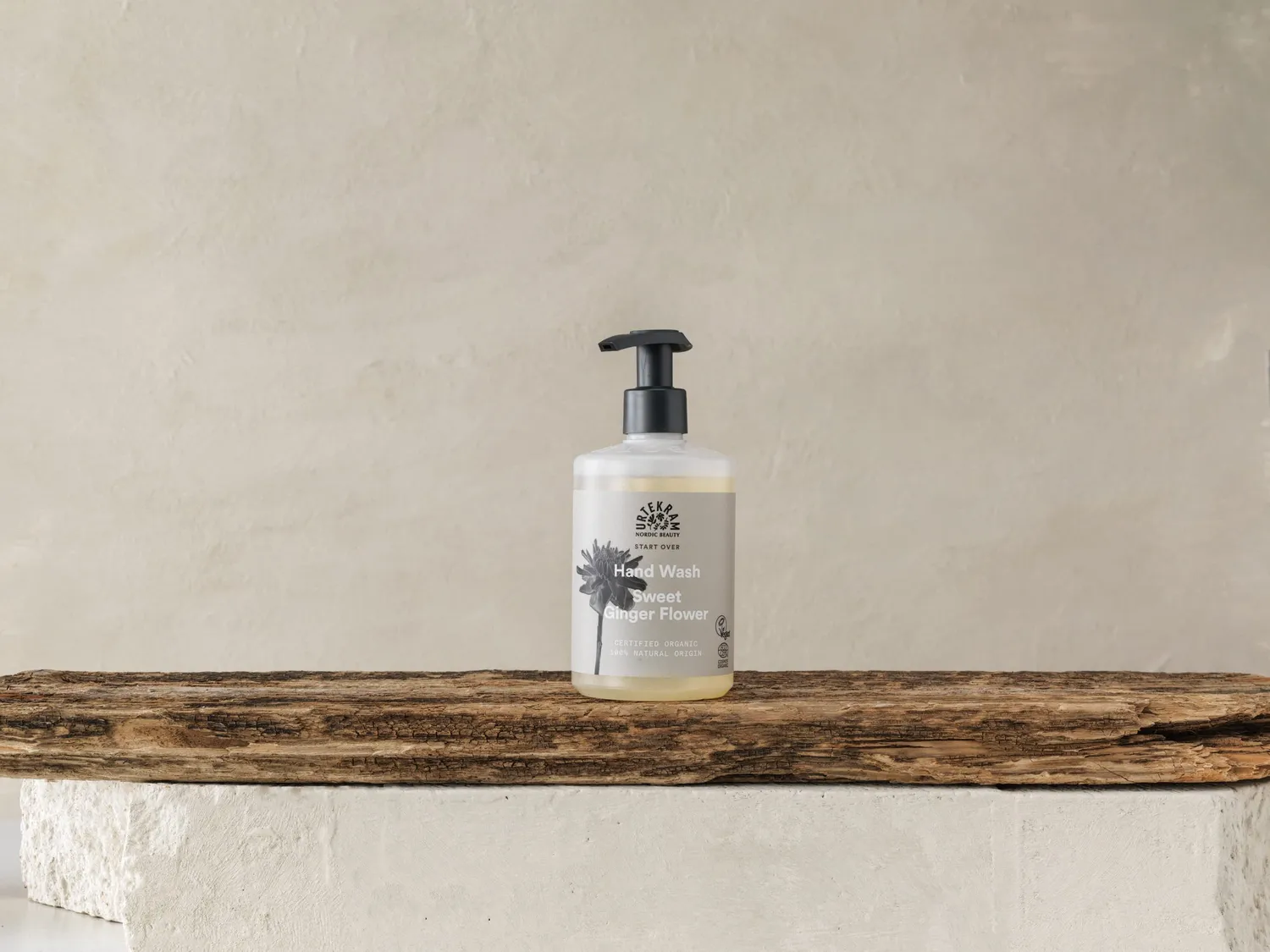 Urtekram Start Over Sweet Ginger Flower Handseife 300 ml belebend